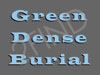 Green dense burial